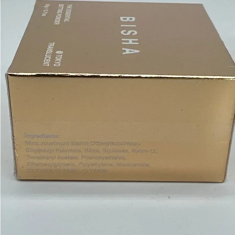 Bisha Essential Setting Powder Tokyo Translucent & Rice Water Makeup Primer